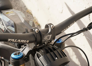 Heavy Hitter Direct Mount Stem Riser for E-Bikes, 2" Rise, for 31.8mm Bars